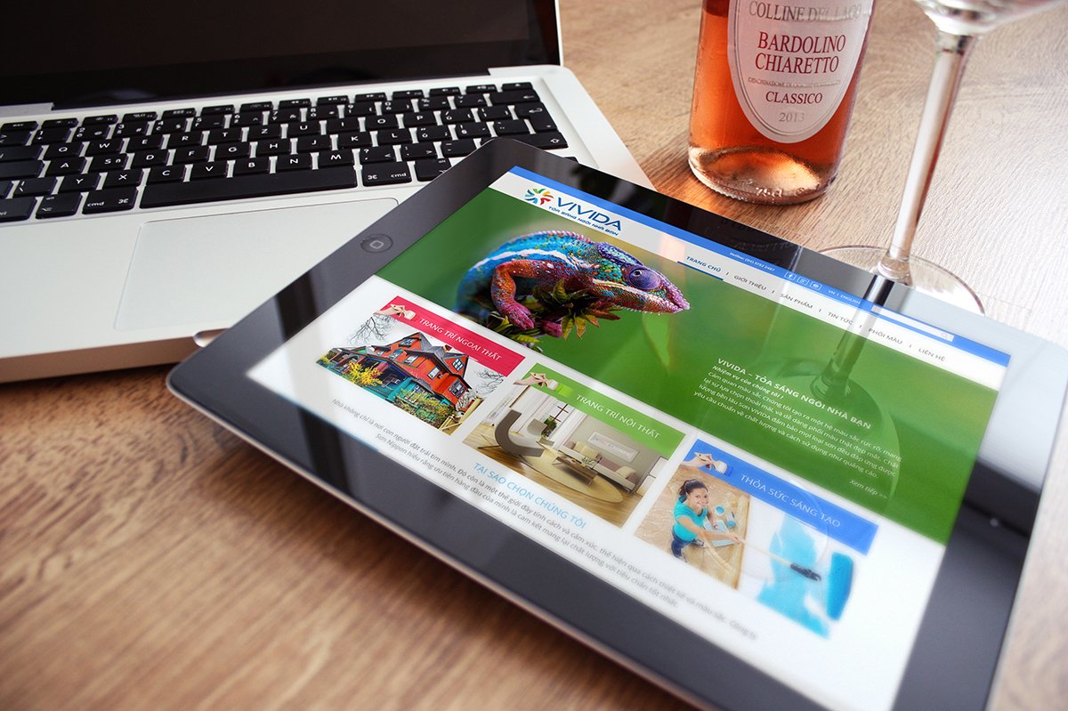 VIVIDA - Sáng tạo tên thương hiệu và thiết kế logo nhận diện thương hiệu sơn VIVIDA